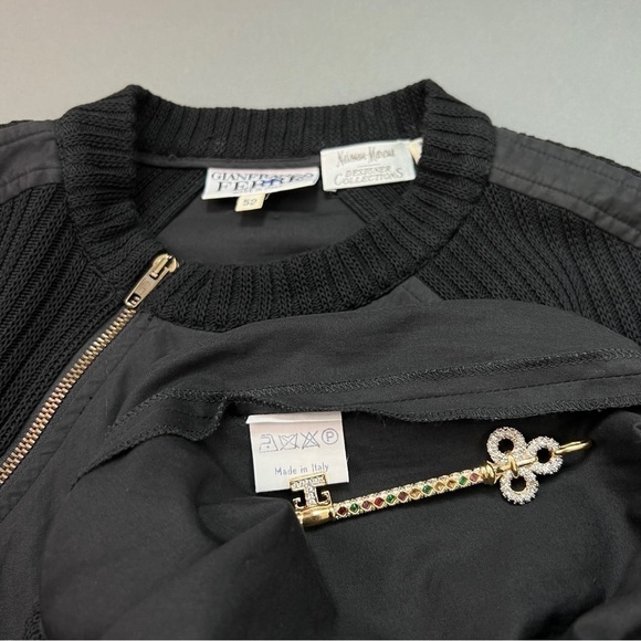 Vintage Gianfranco Ferre Neiman Marcus Zip Sweatshirt - Picture 7 of 7